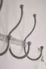 Cox & Cox Pewter Grey Distressed Industrial Large Metal Hooks