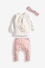 Personalised Baby Pink Top And Leggings Set
