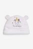 Personalised Baby White I'm New Here Sleepsuit And Hat