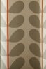 Orla Kiely Grey Linear Stem Eyelet Curtains