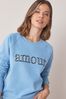 Light Blue Amour Graphic Sweatshirt