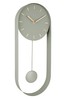 Karlsson Green Charm Pendulum Wall Clock