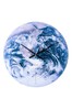 Karlsson Blue Earth Wall Clock