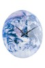 Karlsson Blue Earth Wall Clock