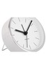 Karlsson White Minimal Alarm Clock
