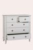 Pale Steel Henshaw Two+Three Drawers Chest