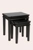 Henshaw Black Nest Of Tables 