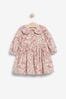 Laura Ashley Pink Ditsy Floral Cord Shirt Dress