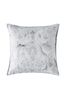 Silver Tregaron Emboidered Cushion