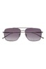 Ted Baker Gunmetal Flat Fronted Metal Navigator Sunglasses
