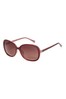 Ted Baker Burgundy & Pink Oversized Fashion Sunglasses