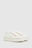 Schuh White Majesty Lace-Up Trainers