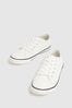 Schuh White Millionaire Lace-Up Trainers