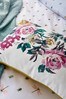 Joules Multicolour Cotton Botanical Floral Cushion