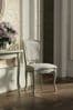 Set of 2 Dove Grey Provencale Dining Chairs