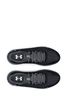 Under Armour Mens Black Charged Bandit Trainers