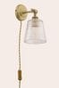 Antique Brass Callaghan Plug In Wall Light