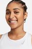 Nike White Womens Race Running Tank Top