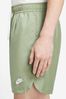 Nike Green Sportswear Woven Lined Shorts