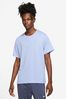 Nike Cobalt Blue Miler Dri-FIT UV Running T-Shirt
