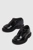 Schuh Black Leader T-Bar Tessuto Shoes