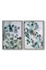 Art For The Home Set of 2 Blue Sage Sprigs Canvases