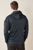 Navy Blue Knitted Hoody