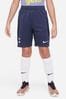 Nike Blue Tottenham Hotspur Strike Dri-FIT Knit Soccer Shorts