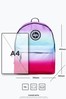 Hype. Pink Pastel Stripe Fade Backpack