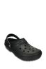 Crocs Black Classic Lined Clogs