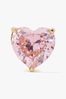 kate spade new york Pink Rose Heart Huggie Earrings