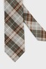 Ted Baker Brown Flaash Check Woven Tie