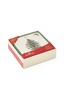 Pimpernel Set of 6 Cream Christmas Tree Coasters