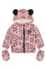 F&F Pink Minnie Mouse Padded Coat