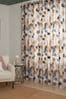 Natural Silhouette Leaf Eyelet Curtains