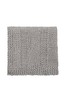 Katie Piper Silver Wool Blend Reset Chunky Knit Throw