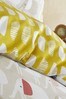 Pineapple Elephant Natural Minbu Elephant Duvet Cover and Pillowcase Set