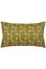 Evans Lichfield Forest Green Leopard Outdoor Polyester Filled Cushion