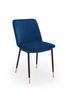 Julian Bowen Set of 2 Blue Delaunay Dining Chairs