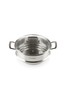 Le Creuset Silver 3 Ply Stainless Steel Large Multi Steamer With Glass Lid