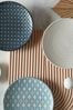 Denby Set of 4 Impression Small Accent Plates