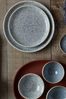 Denby 12 Piece Grey Halo Speckle Coupe Tableware Set