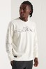 Superdry Cream Expedition Graphic Long-Sleeve Top