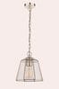 Silver Clayton Glass Ceiling Light Pendant