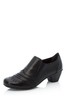 Rieker Womens Black Slip-On Shoes