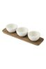 Villeroy & Boch 3 Piece Brown Dips And Sauces Set