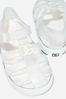 D&G Unisex Logo Jelly White Shoes