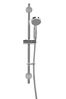 CROYDEX Chrome Pressure Boost Chrome Shower Set