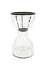 Libra Clear Nautica Hourglass Hurricane Vase