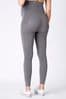 Seraphine Black and Grey Bamboo Maternity shift Leggings – Twin Pack